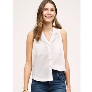 Anthropologie HD In Paris Tybee Top Size 8
